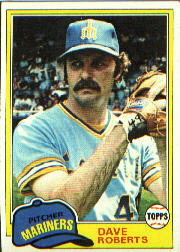 1981 Topps Baseball Cards      057      Dave Roberts